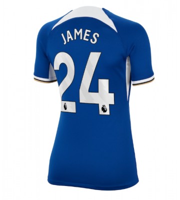 Chelsea Reece James #24 Replika Hjemmebanetrøje Dame 2023-24 Kortærmet